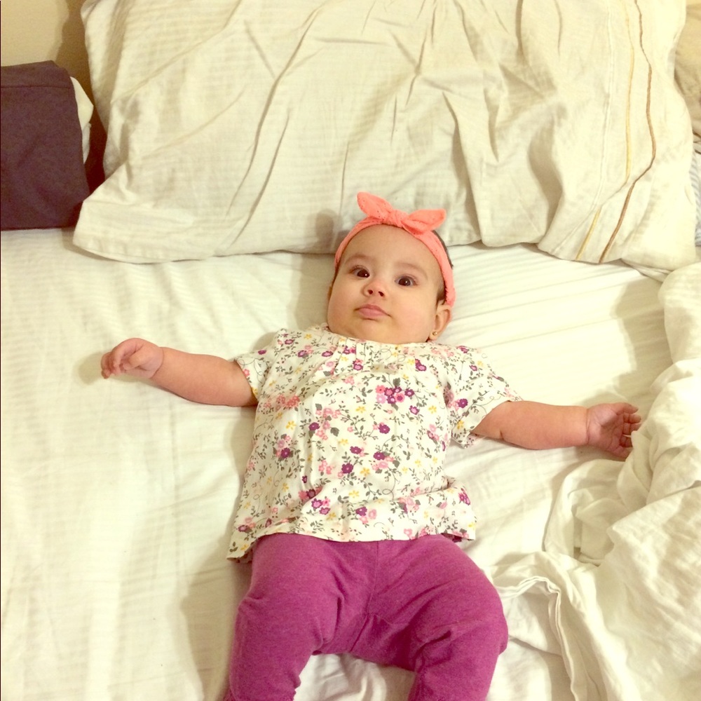 Koala Baby Floral Outfit
